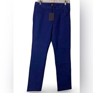 Men’s Away Travel The Staple Pant Straight Leg Commuter Career Chino Blue 32 NWT